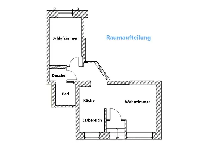 Apartament Stylisches 2-zimmer Ambient In Alsternaehe Mit Kingsize-bett & Schlafsofa
